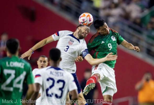  Fotbal: SUA - Mexic 1-1, în meci amical