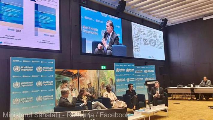 Ministrul Rafila, la Forumul Global la nivel înalt în domeniul Resurselor Umane în Domeniul Sănătăţii