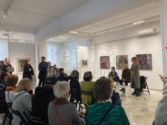 Vernisajul expoziției 