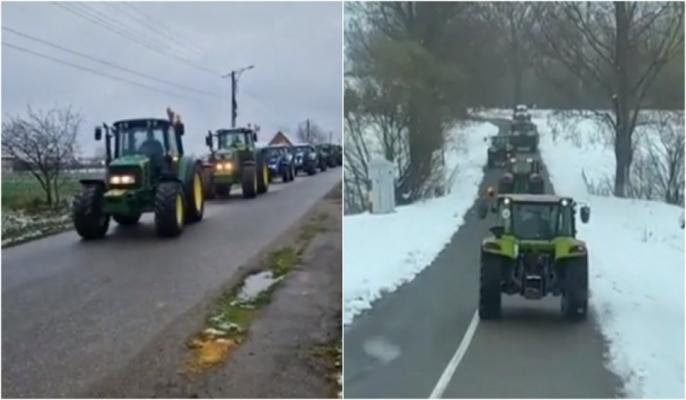 Fermierii români ies cu utilajele în stradă! Proteste în Constanța şi alte 19 judeţe