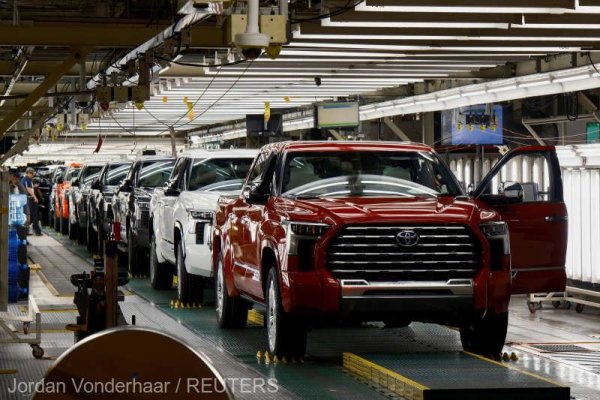Vânzările globale ale Toyota au scăzut pentru a patra lună consecutiv în mai