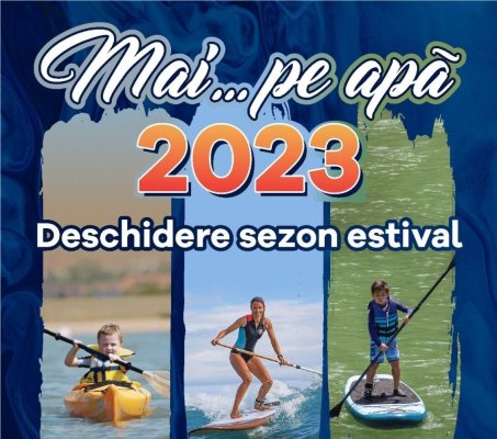  „Mai...pe apă!”, spectacol sportiv pe lacul Tăbăcărie!  