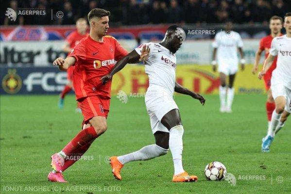 FCSB a câştigat derby-ul cu CFR Cluj (1-0) şi rămâne în cursa pentru titlu în Superligă