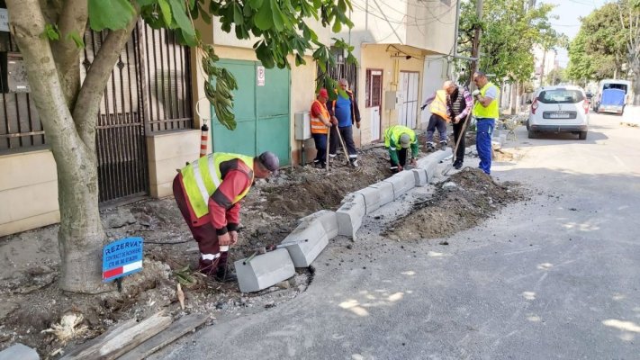 Lucrări de reabilitare a zonei destinate circulației pietonilor în cartierele Constanței