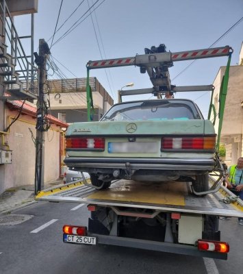 Domeniul public al municipiului Constanța a fost eliberat de 13 vehicule abandonate sau fără stăpân