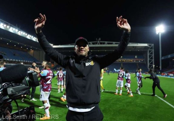 Fotbal: Antrenorul belgian Vincent Kompany şi-a prelungit contractul cu Burnley