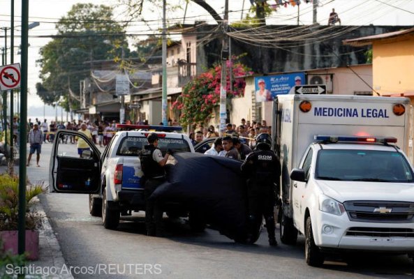 Ecuador: Atac armat soldat cu zece morţi la Guayaquil