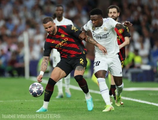 Fotbal: Real Madrid şi Manchester City au terminat la egalitate, în semifinalele Ligii Campionilor
