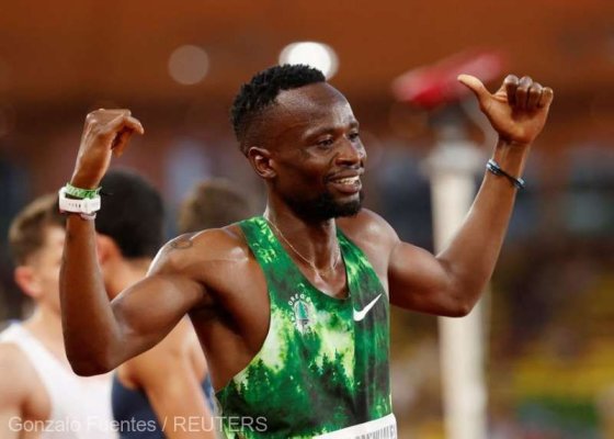 Atletism: Vicecampionul olimpic Nijel Amos îşi vinde medalia câştigată la JO 2012