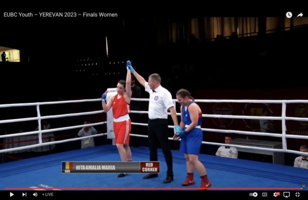 Luptătoarea Amalia Niță, de la CSM Constanța, medalie de aur la Europenele de tineret