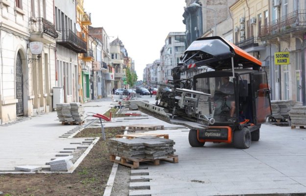 Chițac explică de ce s-au scos pavele de pe Ștefan cel Mare!