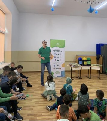 Colectare separată și reciclare, la școala Gimnazială nr. 18 „Jean Bart” Constanţa