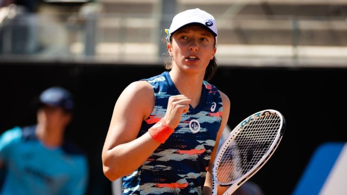 Tenis: Iga Swiatek, în semifinale la Stuttgart, după ce a eliminat-o pe Emma Răducanu