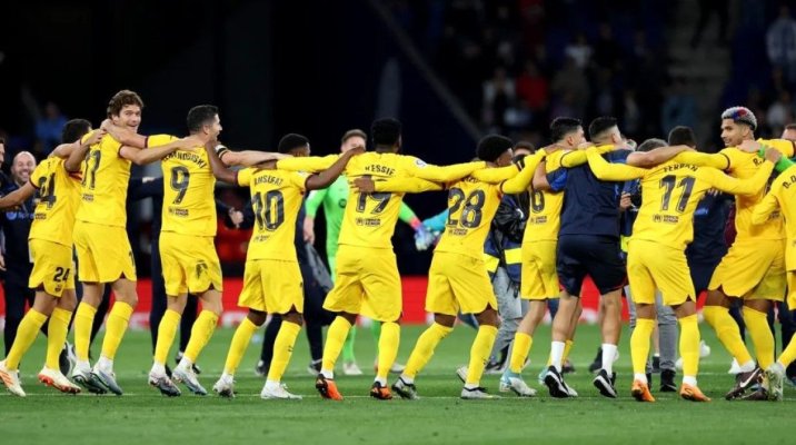 Fotbal: FC Barcelona, campioană a Spaniei pentru a 27-a oară