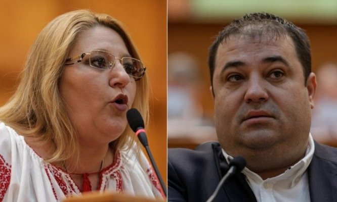 Solomon și Șoșoacă s-au jignit în Parlament: „Luați dulapul ăsta de aici!“