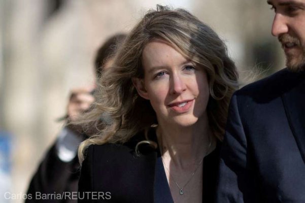 SUA: Justiţia respinge apelul fondatoarei Theranos, Elizabeth Holmes, care îşi va executa pedeapsa în închisoare