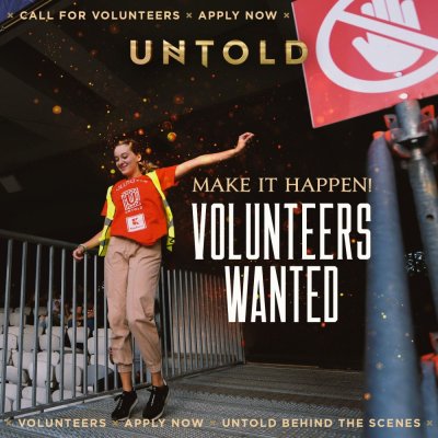 Au început înscrierile pentru voluntari la UNTOLD 2023
