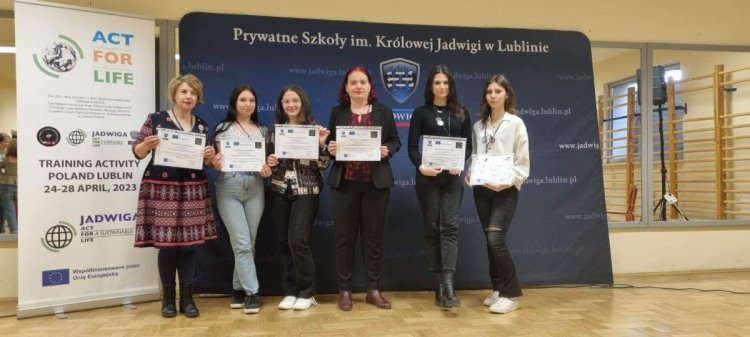 Experienţe poloneze în cadrul proiectului Erasmus+ Act for a Sustainable Life