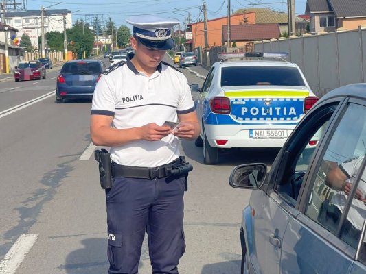 Acțiune a polițiștilor constănțeni, împreună cu inspectorii ISCTR, pentru siguranța rutieră 