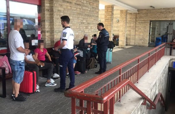 Activități preventive ale polițiștilor de la transporturi, în Gara Constanța