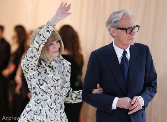 Met Gala: Dame Anna Wintour şi Bill Nighy formează un cuplu
