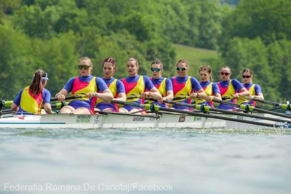 Canotaj: România a cucerit cinci medalii la Europenele Under-19 din Franţa