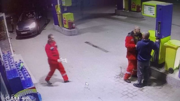 Un bărbat a ameninţat că incendiază o benzinărie