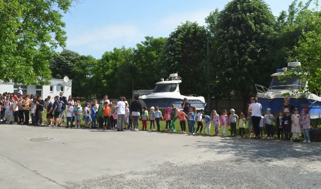 Ziua Internationala a Copilului, sarbatorita in avans, la Politia de Frontiera Tulcea. Video