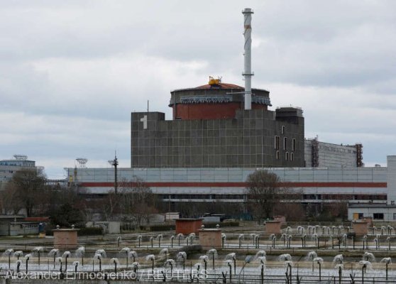 Kievul acuză Rusia că păstrează echipamente militare la centrala nucleară Zaporojie