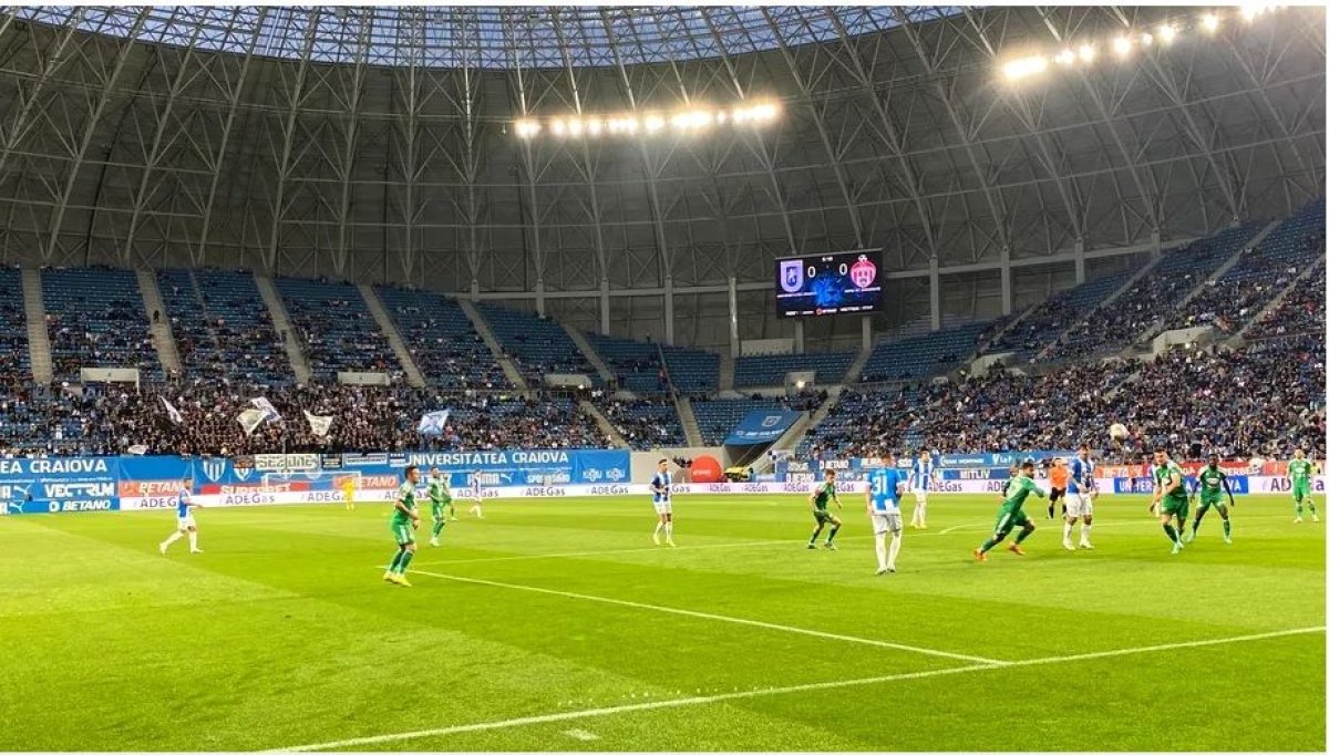 Universitatea Craiova – Sepsi 0-1: oltenii rateaza prezenta in cupele europene