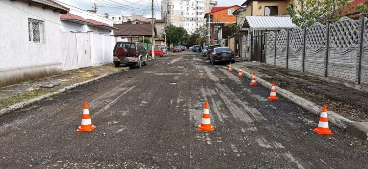 Atenție, șoferi! Se execută lucrări de reabilitare a carosabilului pe strada Emil Gârleanu