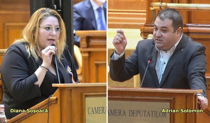 Scandal cu Diana Șoșoacă, în Parlament: “Luați dulapul de aici!” / “Dulap e mă-ta!” Video