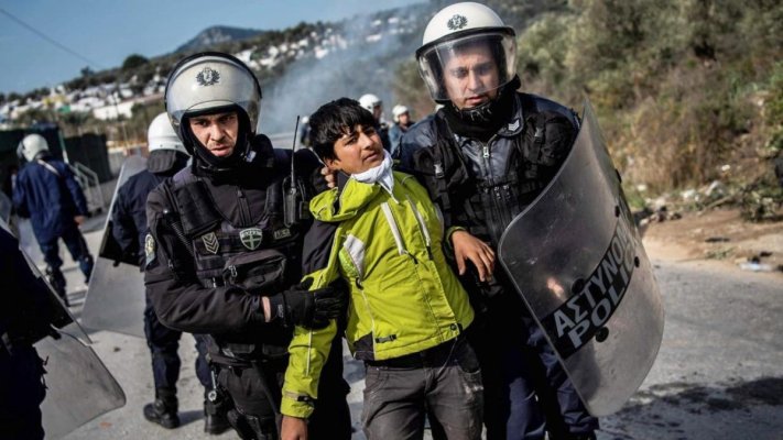 Grecia: Poliţia a arestat un grup de 39 de migranţi la frontiera cu Turcia