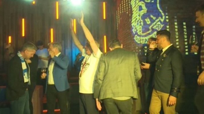 Gică Hagi, paranghelie în club, după ce Farul a primit titlul de campioană! Video