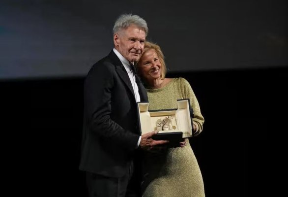 Cannes 2023: Harrison Ford, recompensat cu un trofeu Palme d'Or onorific