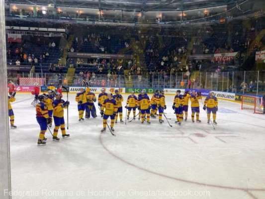 Hochei: România, surclasată de Marea Britanie cu 7-0 la Campionatul Mondial