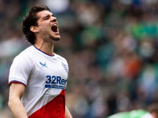Fotbal: Ianis Hagi a marcat pentru Glasgow Rangers în campionatul Scoţiei