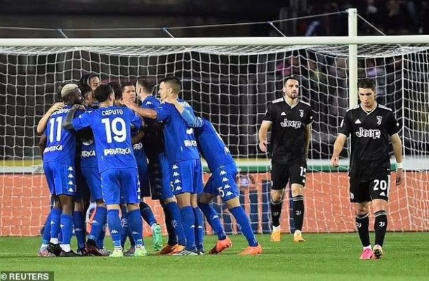 Fotbal: Juventus, umilită de Empoli în campionatul Italiei