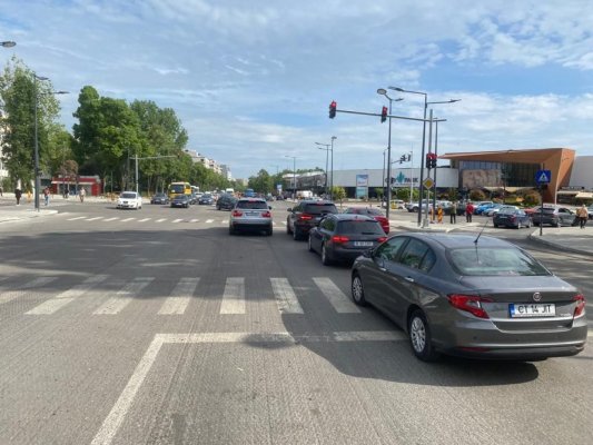 Atenţie, constănţeni! Se închide intersecţia din zona City Park Mall 