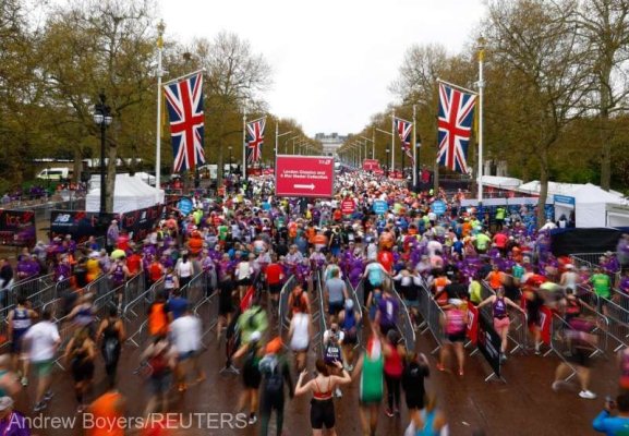Atletism: Număr record de înscrieri pentru ediţia din 2024 a maratonului de la Londra