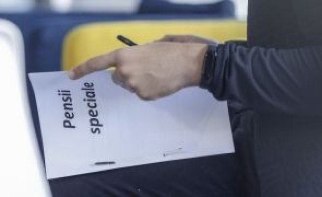 Reforma pensiilor speciale blocată în Parlament