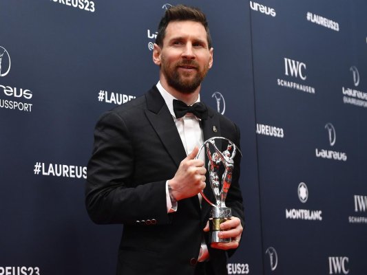Lionel Messi, câştigătorul Premiului Laureus pentru cel mai bun sportiv al anului