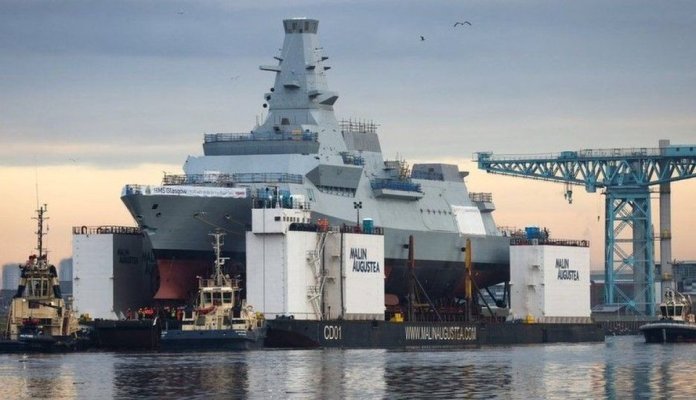 Anchetă de sabotaj: Zeci de cabluri tăiate la nava de război a Marinei Regale HMS Glasgow