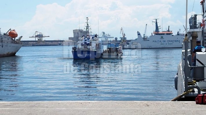 Pescador supraaglomerat și fără mijloace de salvare, detectat de Garda de Coastă. Video