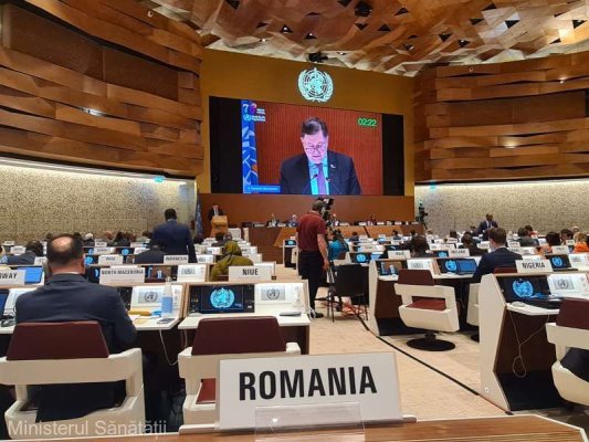 Alexandru Rafila participă la cea de-a 76-a Adunare Mondială a Sănătăţii