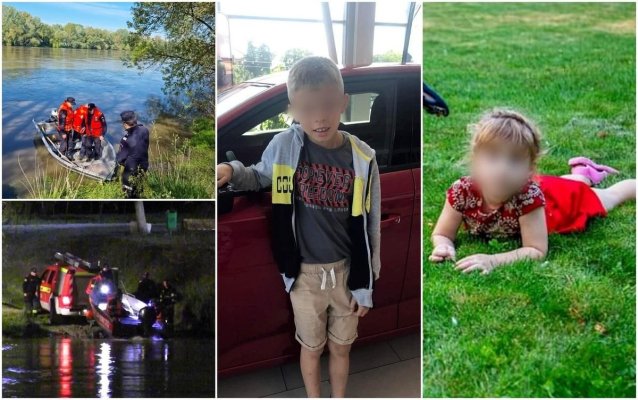 Primele imagini cu cei doi fraţi dispăruţi în râul Mureş, după ce barca în care se aflau s-a răsturnat