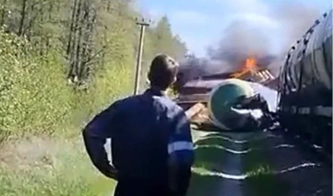 Rusia: Un tren de marfă a deraiat din cauza unui ''dispozitiv exploziv'' în apropiere de Ucraina