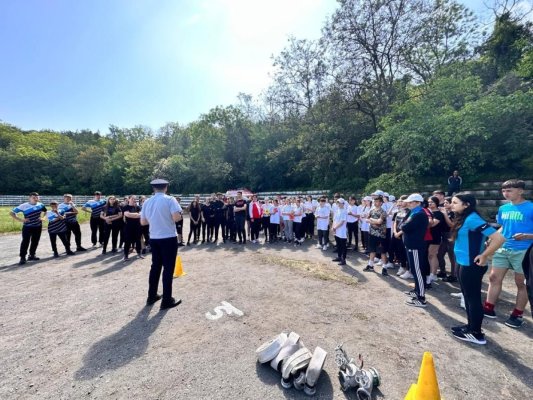 80 de elevi din județul Tulcea au participat la concursul “Prietenii pompierilor”