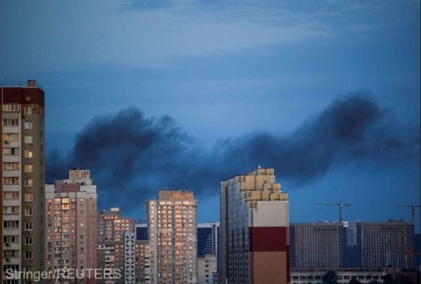 Ucraina: Atacuri ''fără precedent'' asupra Kievului, în plină vizită a unui emisar chinez