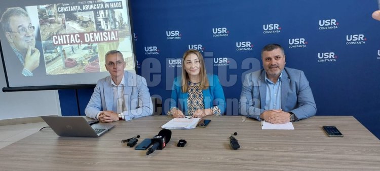 Conferință de presă organizată de USR Constanța! Video